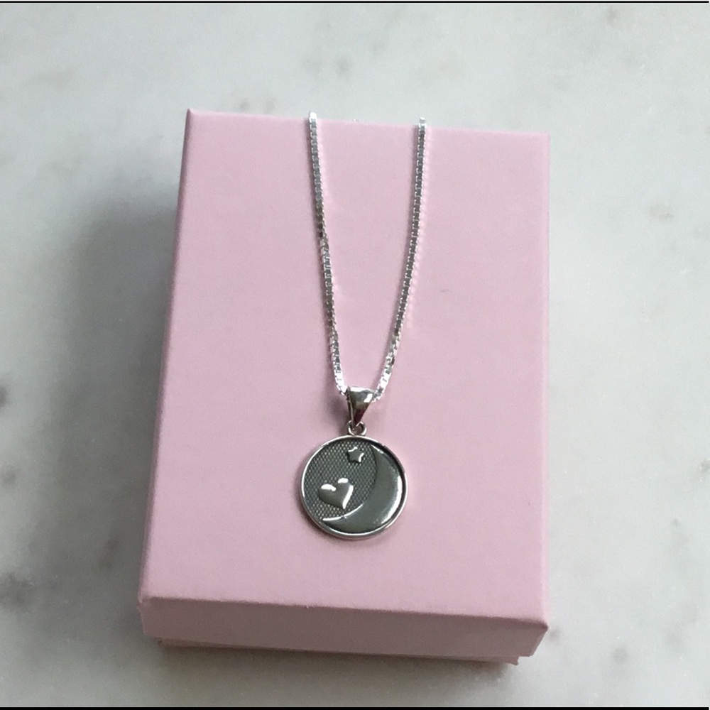 Sterling Silver I Love You... Necklace - Picture 7 of 16